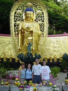 A VISIT TO A BUDDHIST TEMPLE
