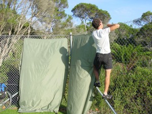 HANGING TO DRY