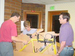 STILL PACKING THE BIKES